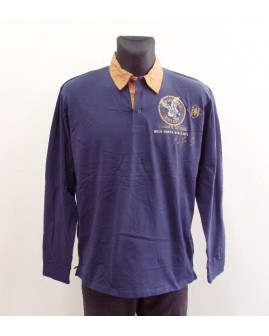 Tričko Atlas modré s potlačou, veľ.XL