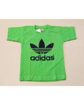 Tričko zelené s nápisom Adidas, veľ.98
