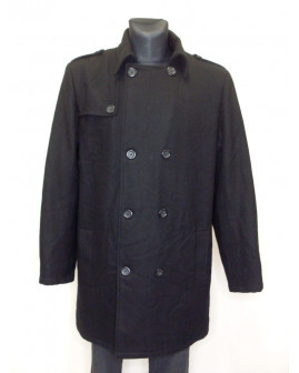 Kabát Shine čierny, veľ.XL