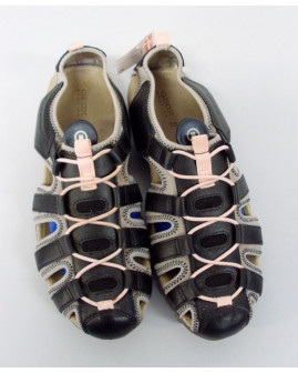 Športové sandále Geox čierno-sivé, veľ.41