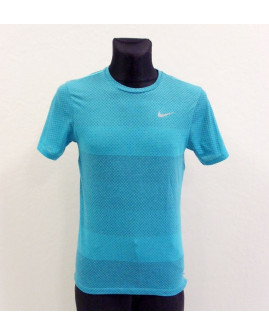 Tričko Nike zelené so vzorom, veľ.S